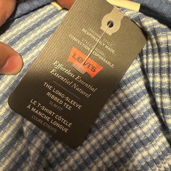 Levi Long Sleeved Ribbed Tee - Picture 7 of 7